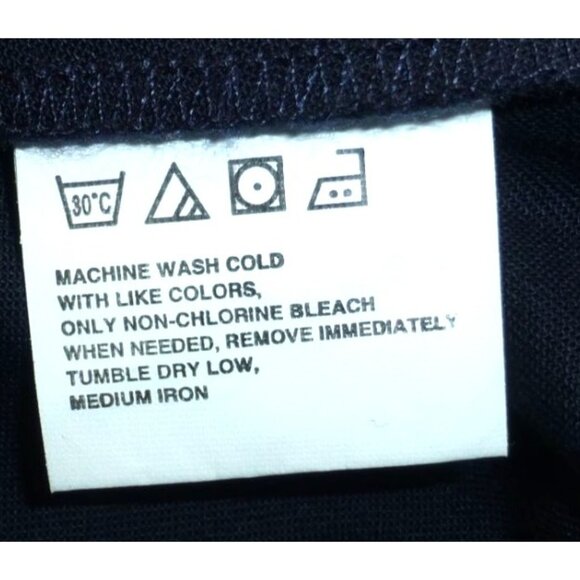 VTG NWT Bonanza By Wrangler Mens Western Shirt XL Colorblock Navy & Cream Embroi - Picture 12 of 14